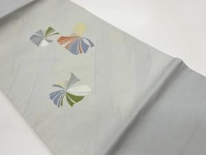 花々模様織出し名古屋帯